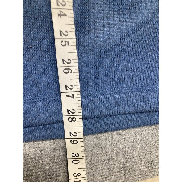 G.H. Bass 1/4 Zip Fleece Pullover Men’s Size XXL Blue Long Sleeve - Picture 3 of 6